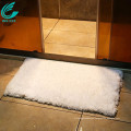 20x32 inch White Non-Slip Microfiber Shag Bathroom Rug Bath Mat